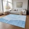 Homeroots 10' X 14' Denim Blue And Sky Blue Abstract Washable Indoor Outdoor Area Rug 582013 - alternate 4