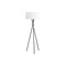 Monarch Specialties Lighting, 62''h, Floor Lamp, Black Metal, Ivory / Cream Shade, Contemporary I 9756 - alternate 2
