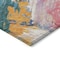 Homeroots 10' X 14' Gold Purple And Teal Blue Abstract Washable Indoor Outdoor Area Rug 611221 - alternate 4