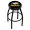 Holland Bar Stool Co 30" Blk Wrinkle Michigan Tech Swivel Bar Stool, Accent Ring L8B2B30MITech - alternate 1