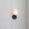 Vidalite Seren Matte Black Wall Sconce Light with Handmade Glass Shades, Modern Style Wall Lamp CE1009388 - alternate 5