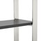 Homeroots 61" Black Steel Four Tier Bookcase 544280 - alternate 4
