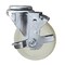 Service Caster 4 Inch Nylon Wheel Swivel Bolt Hole Caster with Brake SCC-BH20S414-NYS-TLB - alternate 1
