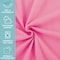 Arkwright Home Cozy Soft Polar Fleece Throw Blanket 50x60 Pink (6pk), 6PK P-FCPL-6PK-PK - alternate 5