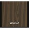 Correll Square Cafe Table, 24 in W, 24 in L, 42 in H, Particleboard Top, Walnut SXB24S-01-98-01 - alternate 5