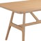 Homeroots 63" Natural Solid Wood Dining Table 623355 - alternate 5