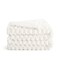 Arkwright Home Aston & Arden CottonTail Faux Fur Throw 50x70 Ivory - 1 Blanket P-TH-FF-5070-IV - alternate 1