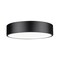 Z-Lite Coronado 1 Light Flush Mount, Matte Black, 20 In W 1017F20-MB-LED - alternate 1