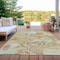 Homeroots 5' X 8' Taupe And Ivory Abstract Washable Indoor Outdoor Area Rug 609841 - alternate 7