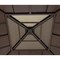 Sunjoy Outdoor Patio 9x9 ft Cedar Framed Gazebo with Brown Steel and Polycarbonate Hip Roof Hardtop A102007060 - alternate 5