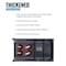 5Seconds Brand STEEL STRONG Heavy Duty Diamond Plated Industrial Platform Cart 48inX24in with 3300 lbs Capacity 555017-1 - alternate 4