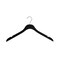 Nahanco 17in Low Gloss Black Wooden SlimLine Shirt/Dress Hanger, 50PK SL7021750 - alternate 1
