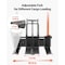 Vevor Material Lift Winch Stacker 450 lbs Pallet Truck Dolly 35.8-inch Lift scddc900 - alternate 6