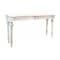 Homeroots 54" White Solid Wood Distressed Console Table 488793 - alternate 1