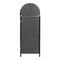 Happimess Darla 31.39-Gallon All-Weather Wicker/Metal Swing Top Hideaway Outdoor Trash Can, Dark Navy/White HPM1202E - alternate 6