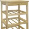 Homeroots 12" Brown Oak Wood and Particle Board Desk Organizer 469246 - alternate 3