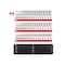 Tekton 3/8 In. Dr. Shallow, Semi-Deep, and Deep 12pt Socket Set w/Rails and Trays, 57-Piece (6 - 24 mm) SHD91126 - alternate 5