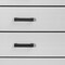 Homeroots 31" White Wood Five Drawer Standard Chest 478638 - alternate 4
