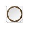 Homeroots 41" Brown Solid Wood Octagon Framed Accent Mirror 376442 - alternate 5