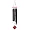 Woodstock Chimes Black Aluminum/Wood 37 in. Wind Chime DCK37 - alternate 1