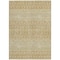 Homeroots 8' X 10' Copper Ivory And Olive Green Tribal Washable Indoor Outdoor Area Rug 582617 - alternate 6