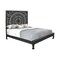 Homeroots Three Piece Black Solid Wood Bedroom Set 643650 - alternate 6