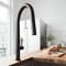 Vigo Greenwich Single Handle Pull-Down Sprayer Kitchen Faucet in Matte Black VG02029MB - alternate 5