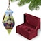 Homeroots A day at the Vineyard Hand Painted Mouth Blown Glass Ornament 477435 - alternate 4