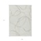 Homeroots 9' X 12' Ivory And Beige Abstract Washable Indoor Outdoor Area Rug 597491 - alternate 3