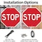 Signmission Stop, 6 Inch X 6 Inch, Plastic Sign OC-P-6-315 - alternate 6