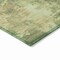 Homeroots 8' Sage And Beige Round Abstract Washable Indoor Outdoor Area Rug 630701 - alternate 4