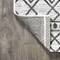 Jonathan Y Kafel Tribal Bohemian Ivory/Black 4 ft. x 6 ft. Indoor/Outdoor Area Rug SMB130E-4 - alternate 6