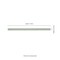 Msi Renzo Jade Quarter Round Molding 0.6" X 12" Glossy Ceramic Wall Tile, PK42 ZOR-PT-TR-0217 - alternate 15