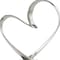 Homeroots 16" Raw Silver And Black Heart Sculpture 354624 - alternate 3