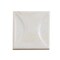 Apollo Tile Antiek 3.94 in. x 3.94 in. Glossy White Ceramic Square Deco Wall Tile (6.68 sq. ft./case) (60-pack) MOD88DEWH44 - alternate 1