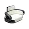 Uni Pro International Harvester 806 3-Piece Seat Cushion Kit, Black & White Vinyl 7152 - alternate 7