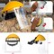 Safe Handler Face Shield, Polycarbonate, Yellow BLSH-ES-FSR - alternate 3