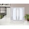 Vdomdoors Front Exterior Prehung Metal-Plastic Double Doors / MANUX 8088 White Silk / 2 Sidelites Exterior Wi MANUX8088DEXD-WS-RH-W12+72+12xH80 - alternate 3