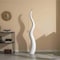 Uniquewise 62in Tall Animal Horn Shape Floor Vase: Elegant Ceramic White Accent for Entryway, Dining, or QI004040.W.L - alternate 6