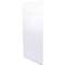 Ghent Dry Erase Board, Glass, 72 in, 48 in, No Frame Frame, White, Gloss ARIASM64WH - alternate 1