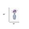 Homeroots 24" x 16" Blue and White Life Floral Vase Canvas Wall Art 399087 - alternate 3