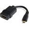 Startech.Com 4K Micro HDMI to HDMI Adapter/Converter HDADFM5IN - alternate 1
