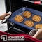 Bakken- Swiss BAKKEN Kitchen Nonstick Cookie Sheet, 13.58in. x 9.65in., PFOA-Free, Oven Safe, 450 DegF, Blue BKDD1P54 - alternate 4