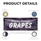 Signmission Farm Fresh Grapes, 24 Inch x 72 Inch, Vinyl Banner B-72-30594 - alternate 4