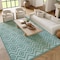 Homeroots 8' X 10' Aqua Indoor Outdoor Area Rug 522107 - alternate 4