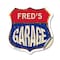 Signmission Fred's Garage, 18 Inch X 18 Inch, Vinyl Decal SHI-D-18-383-FRED - alternate 1