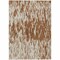 Homeroots 3' X 5' Orange And Ivory Abstract Washable Indoor Outdoor Area Rug 612689 - alternate 7