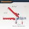 Powertec Tile Leveling System Kit with Plier, Wedges 100 PK & 1/16 Tile Spacer Clips 200 PK, 1 Set, 300PK 71899N - alternate 5