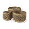 Homeroots Set of Three Brown Wicker Basket, 3PK 392152 - alternate 5