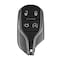 Aks Keys Smart Remote Key Fob W/Trunk & Starter Compatible with Maserati 2014 2015 2016 4B FCC# M3N-7393490 RC-MASERATI-01C - alternate 1